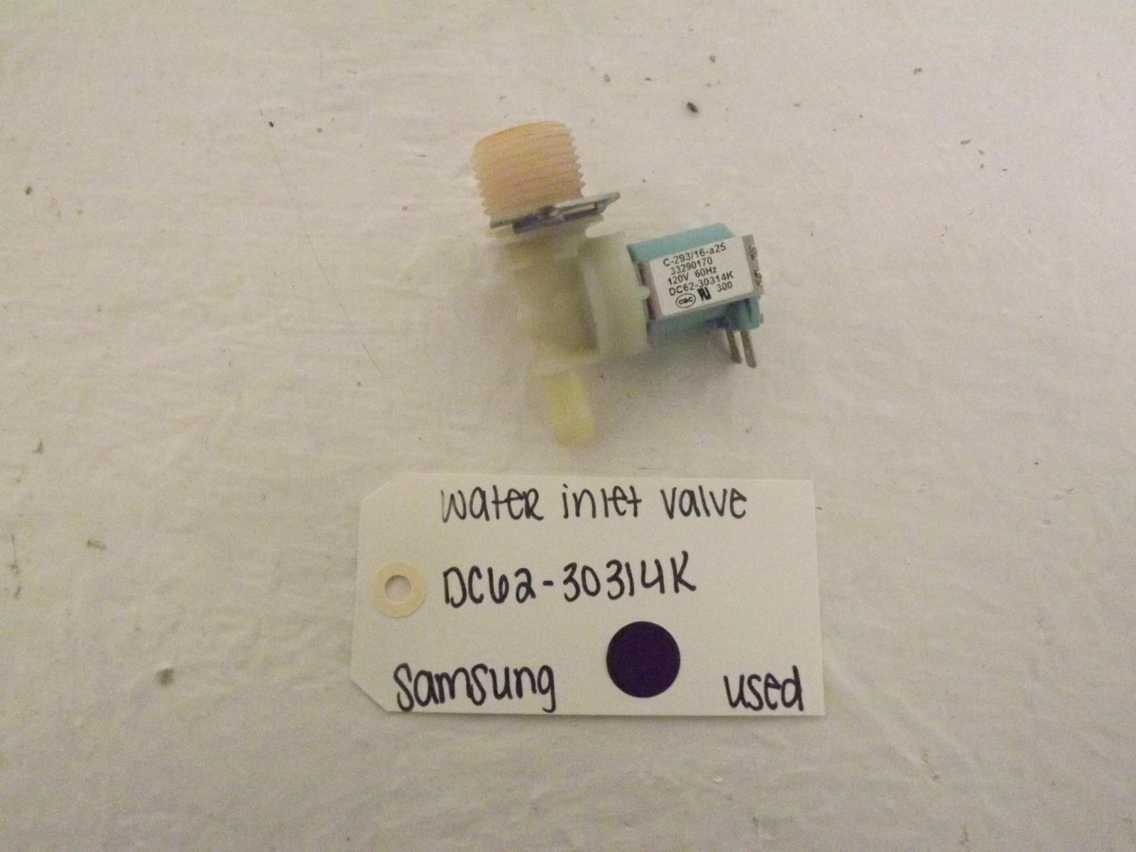 Samsung Washer DC62-30314K Water Inlet Valve Used Samsung Washer DC62-30314K Water Inlet Valve Used